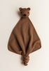 Merino Schmusetuch 'Teddy Tokki' Chocolate