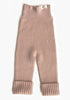 Merino Babyleggings zum Mitwachsen Puder