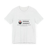 GOHAN MARKET Unisex Jersey Short Sleeve Tee