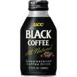 UCC BLACK COFFEE ALL NATURAL COFFEE DRINK 9.74FL OZ/288ML - GOHAN Market
