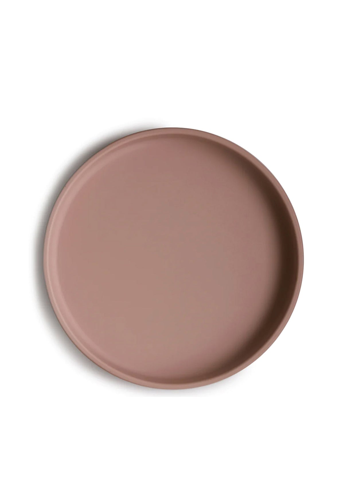 mushie Silikonteller mit Saugnapf Cloudy Mauve
