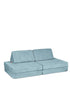 Mini Spielsofa Cord Lagune Blau