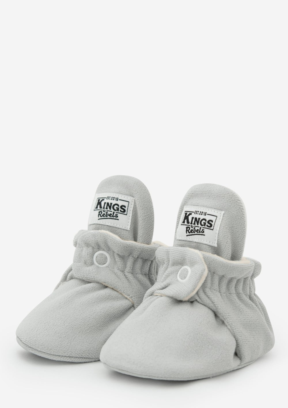 Kings & Rebels Booties Gamuza Grey