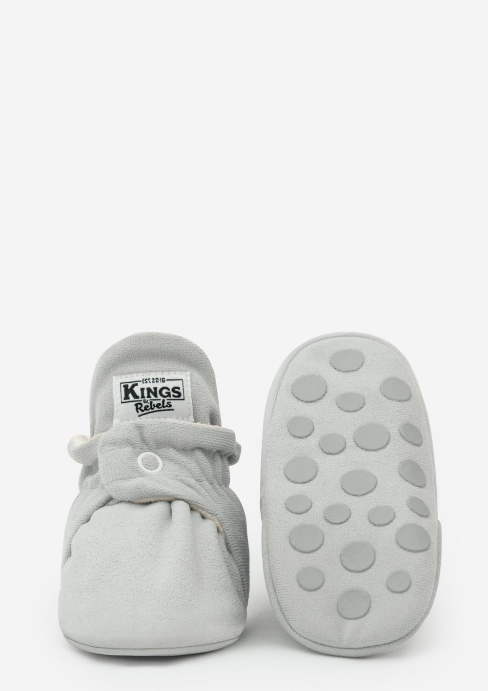 Kings & Rebels Booties Gamuza Grey