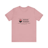 GOHAN MARKET Unisex Jersey Short Sleeve Tee