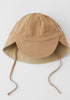 Wendbarer Sonnenhut UPF 50+ Peanut Brown/Sandy Beach
