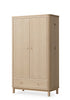 Kleiderschrank 'Wood' 2-türig Eiche