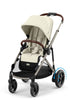 Kinderwagen 'e-Gazelle S' Seashell Beige / Taupe Frame
