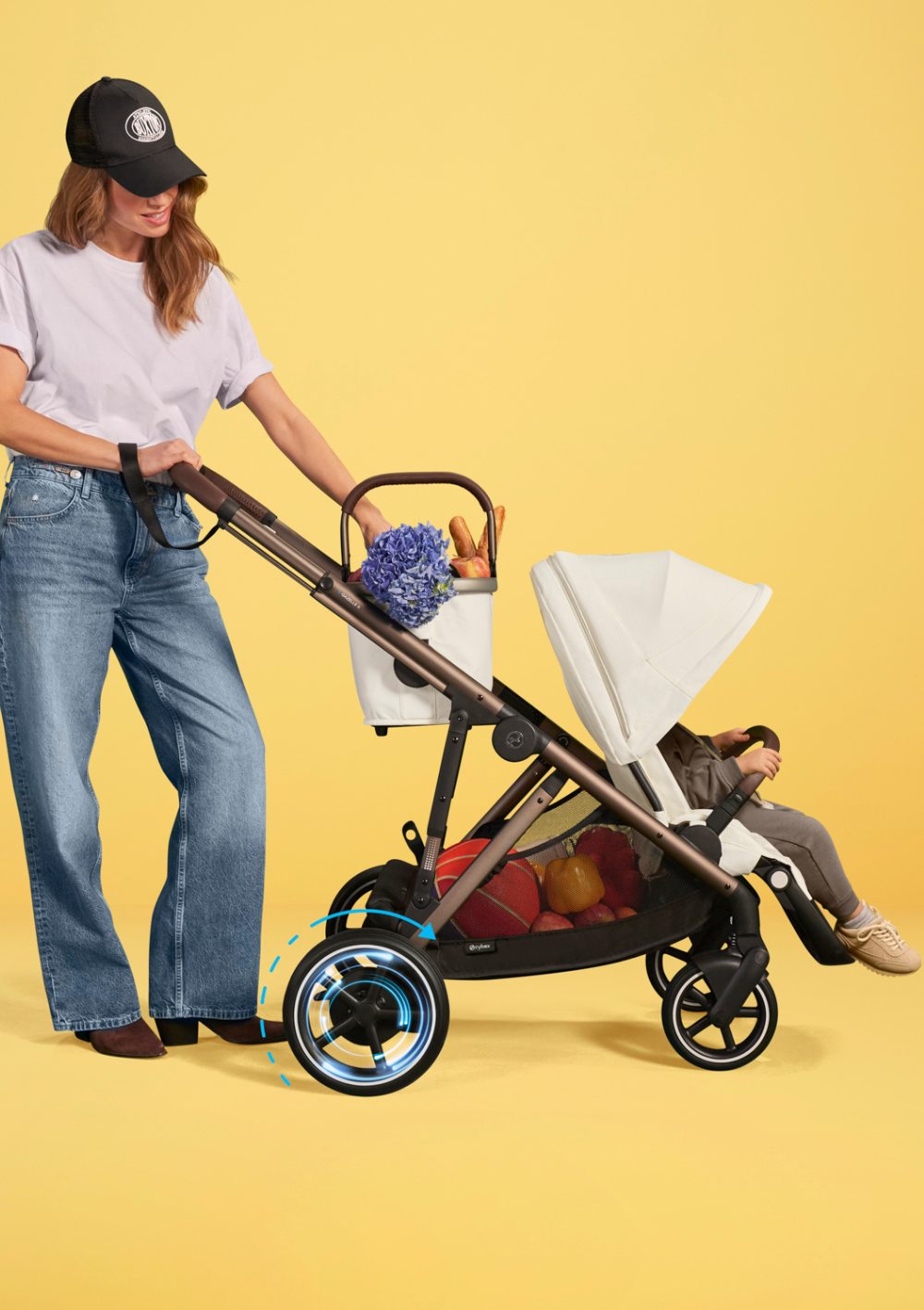 Cybex Gold e-Gazelle S Almond Beige