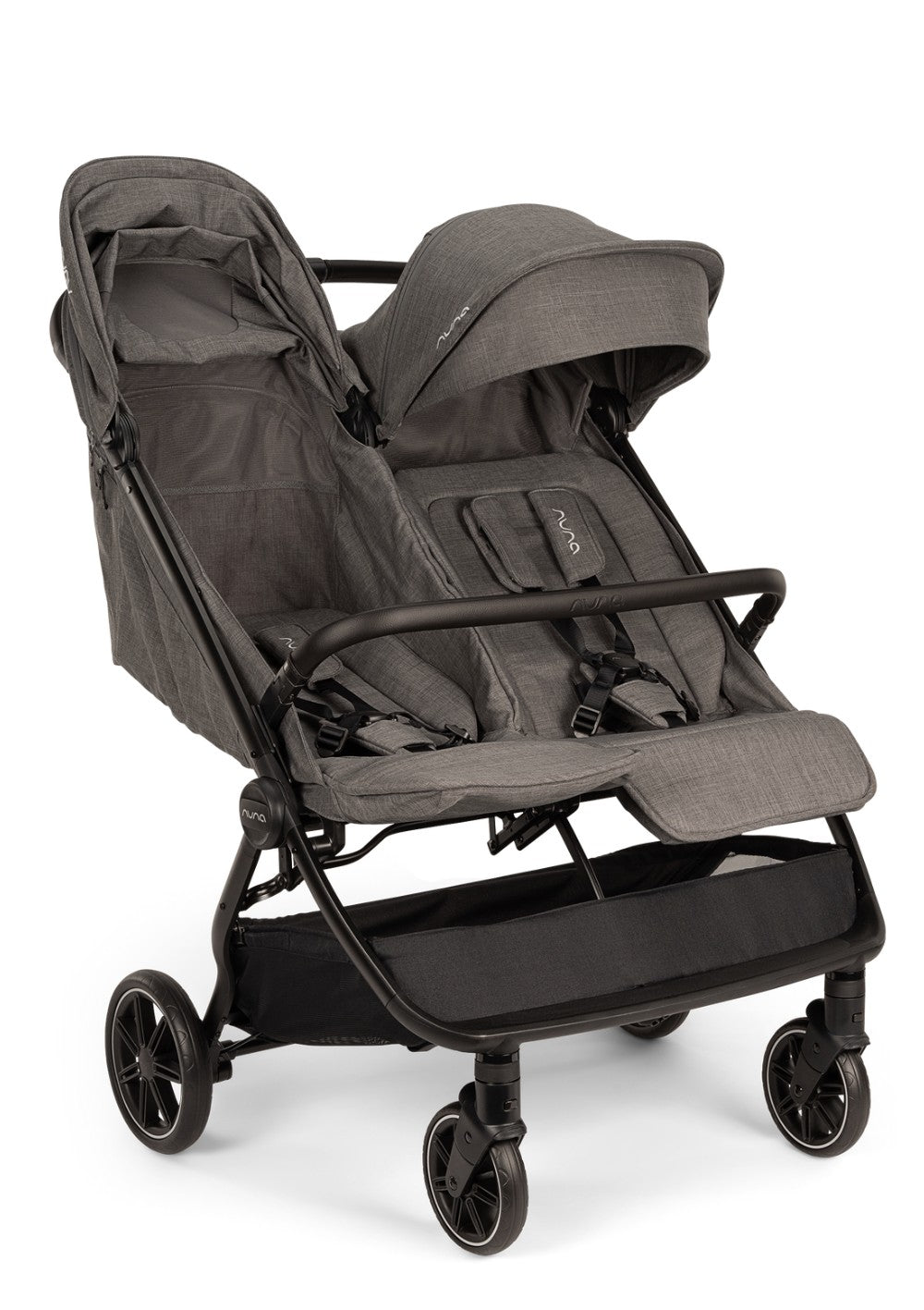 Nuna Geschwisterbuggy 'TRVL dubl ' Thunder