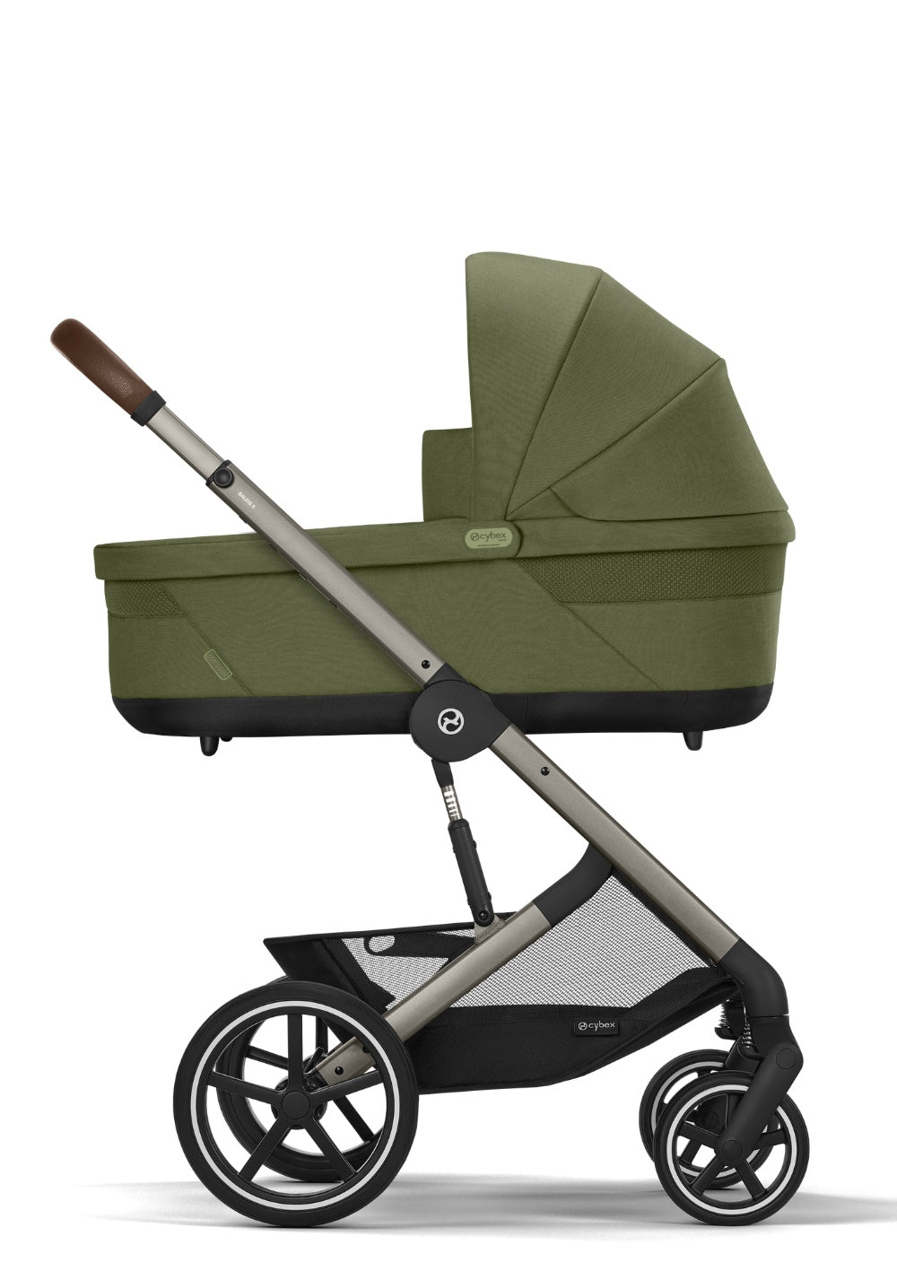 Cybex Babywanne 'Cot S Lux' Moss Green