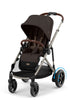 Kinderwagen 'e-Gazelle S' Chocolate Brown / Taupe Frame