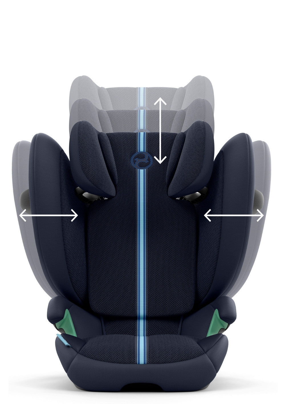 Cybex Kindersitz 'Solution G2 i-Fix' PLUS Ocean Blue