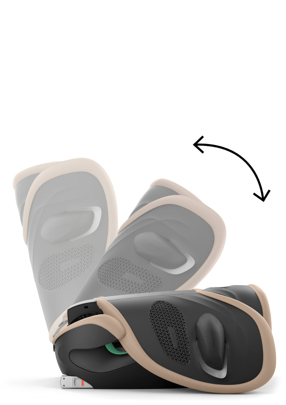 Cybex Kindersitz 'Solution G2 i-Fix' PLUS Almond Beige