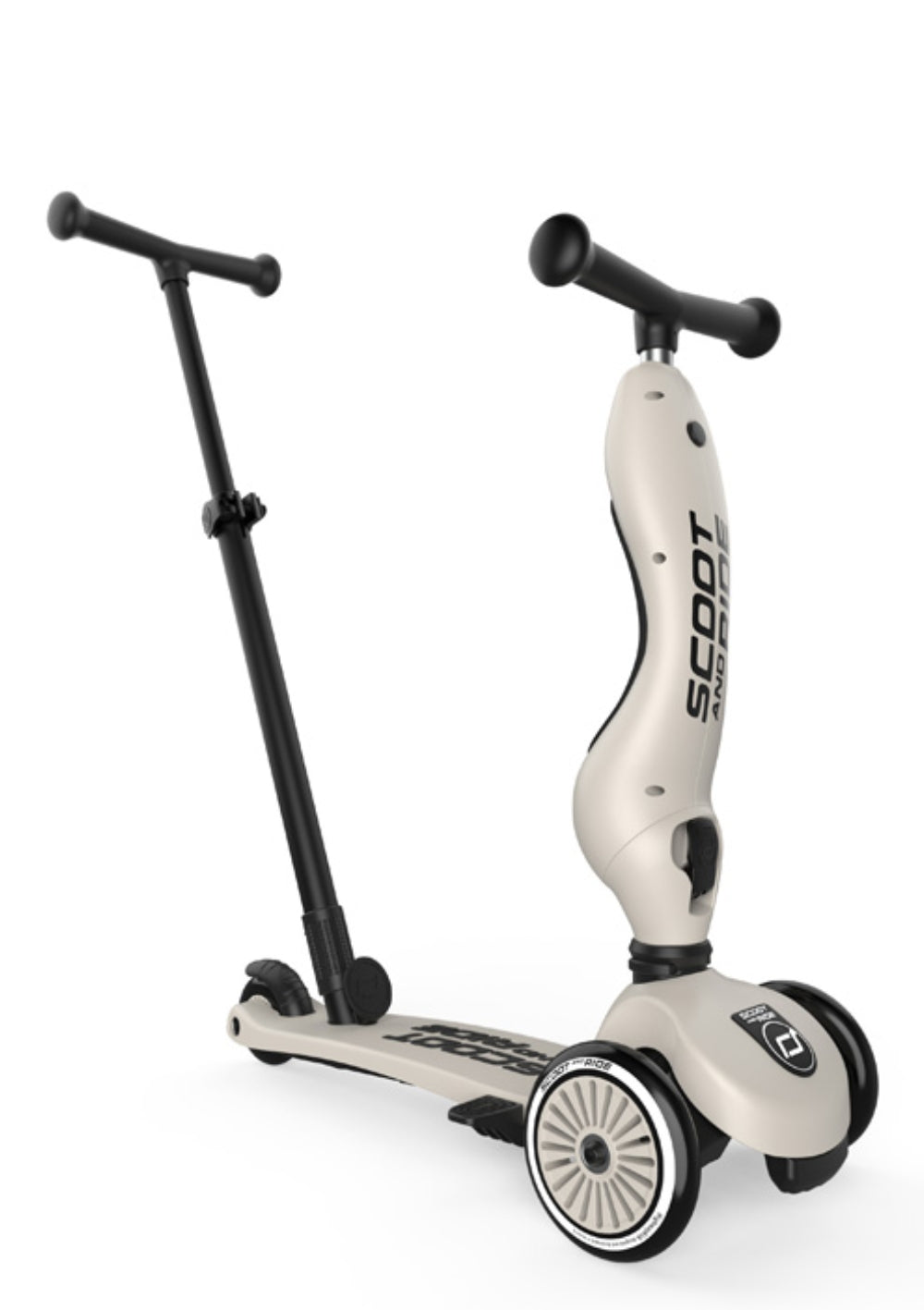 Scoot and Ride 2in1 Kickboard 'Highwaykick 1 Push & Go' ash