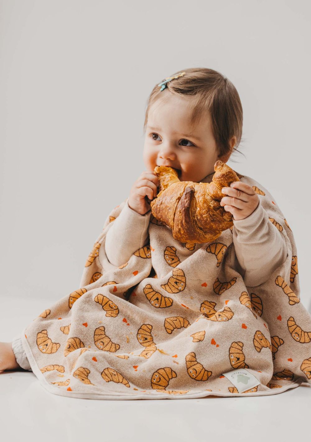 Little Casimir Lätzchen 'Boo' Croissant