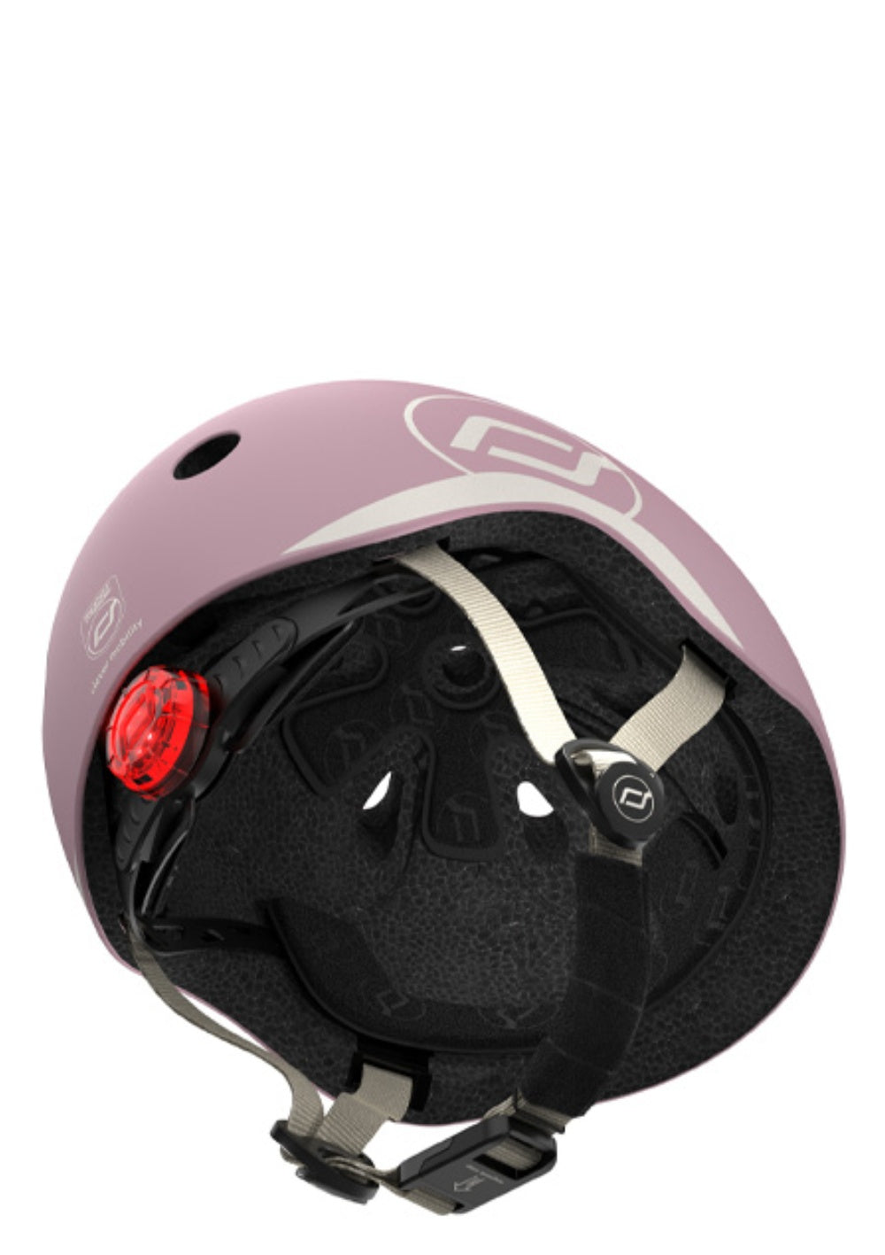 Scoot and Ride Helm Größe XXS-S wildberry