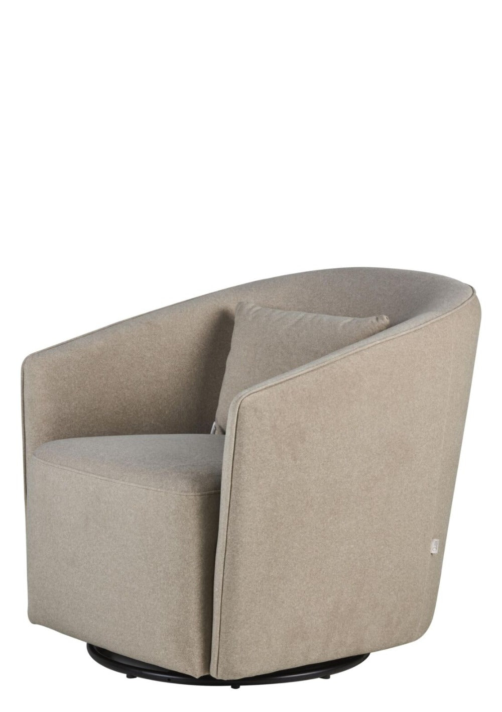 Quax Sessel 'Gomi Swivel & Gliding' Mohair Latte