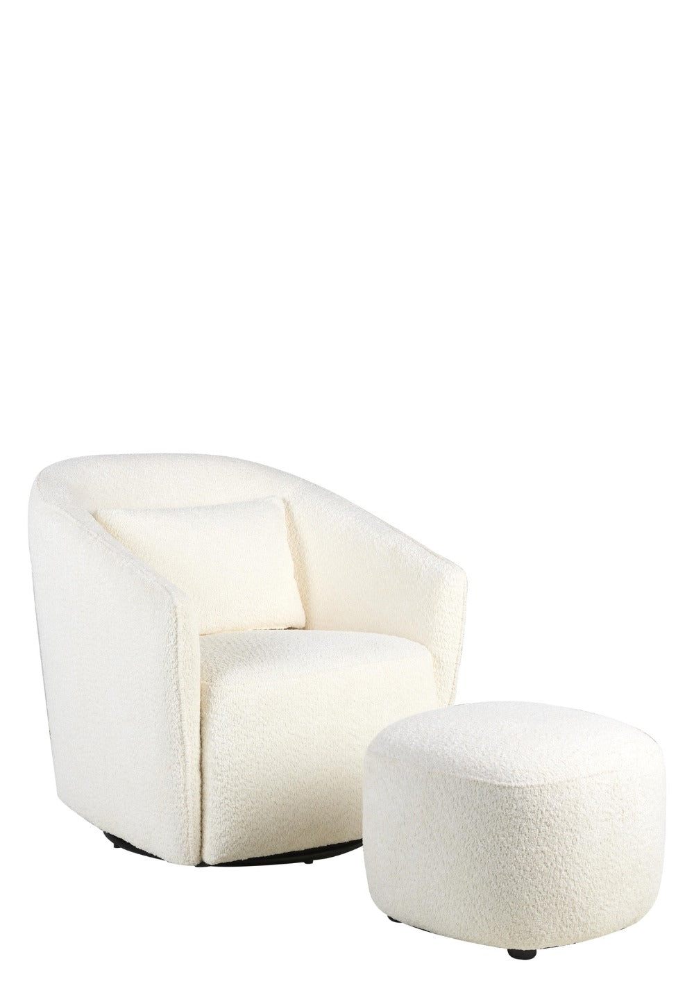 Quax Hocker 'Gomi' Cream