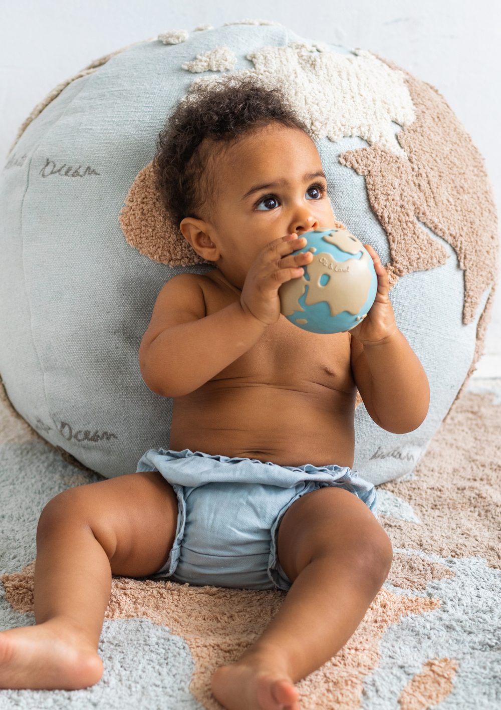 Lorena Canals Sitzpouf 'World Map'