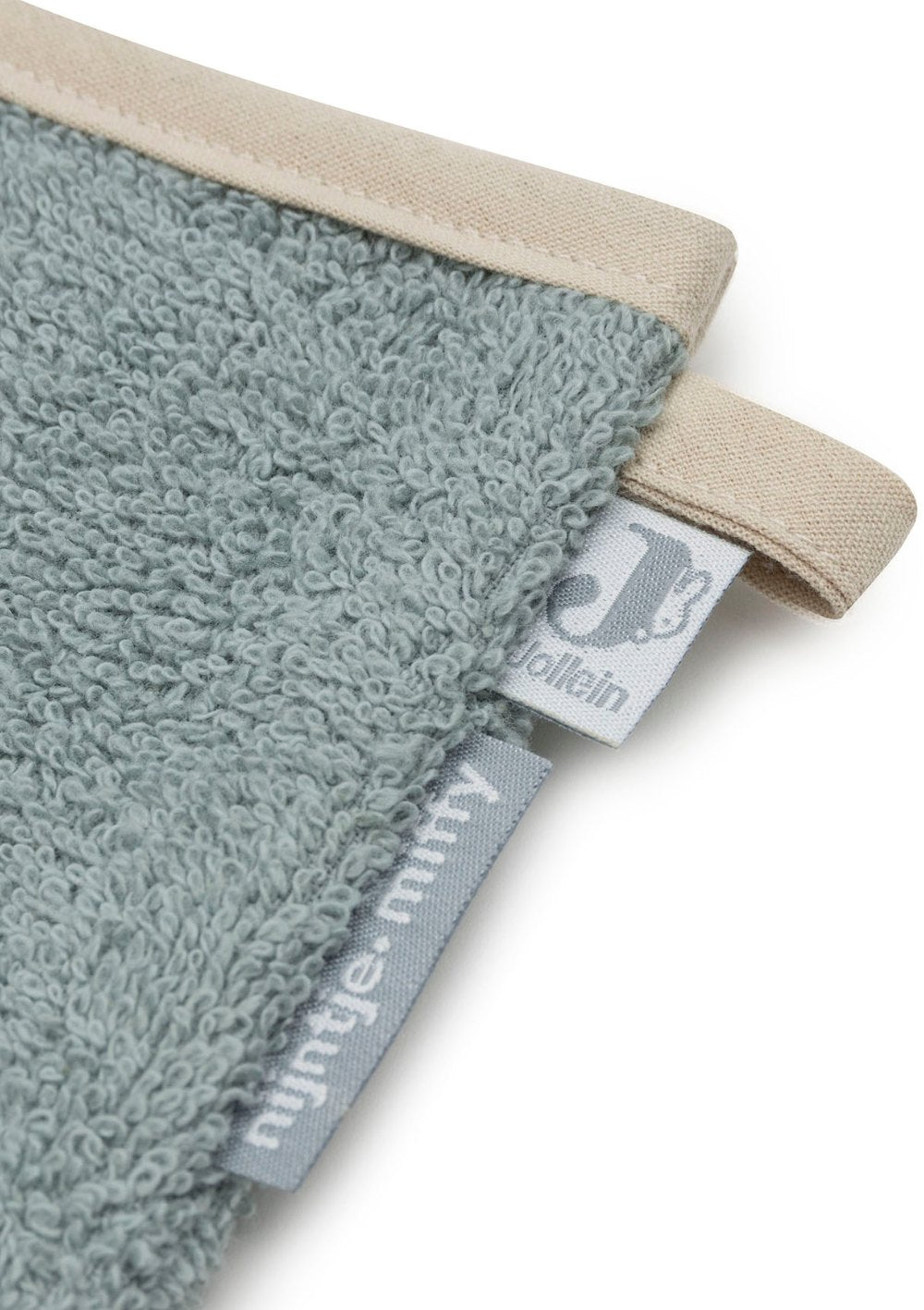 Jollein Waschlappen 'Boris' Sea Green