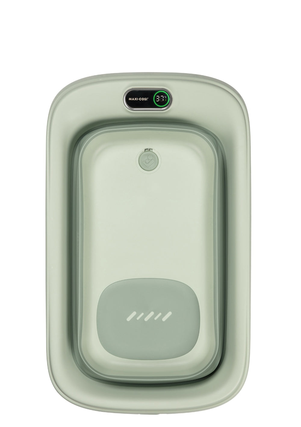 Maxi-Cosi faltbare Baby-Badewanne 'Indigo Plus' inkl. Mesh-Einhang Sage Green