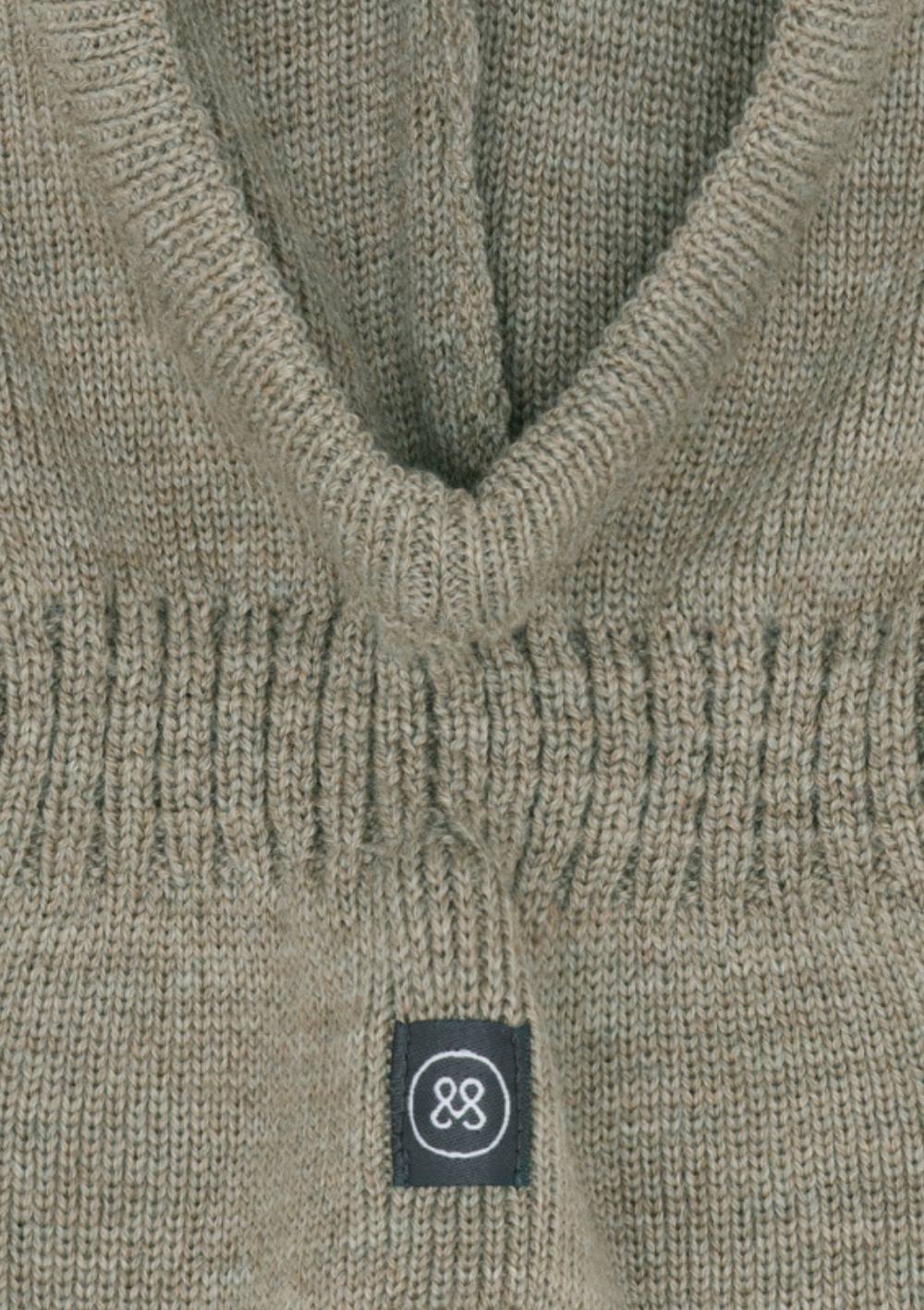 emma & noah Merino Wollschlupfmütze Essential Beige