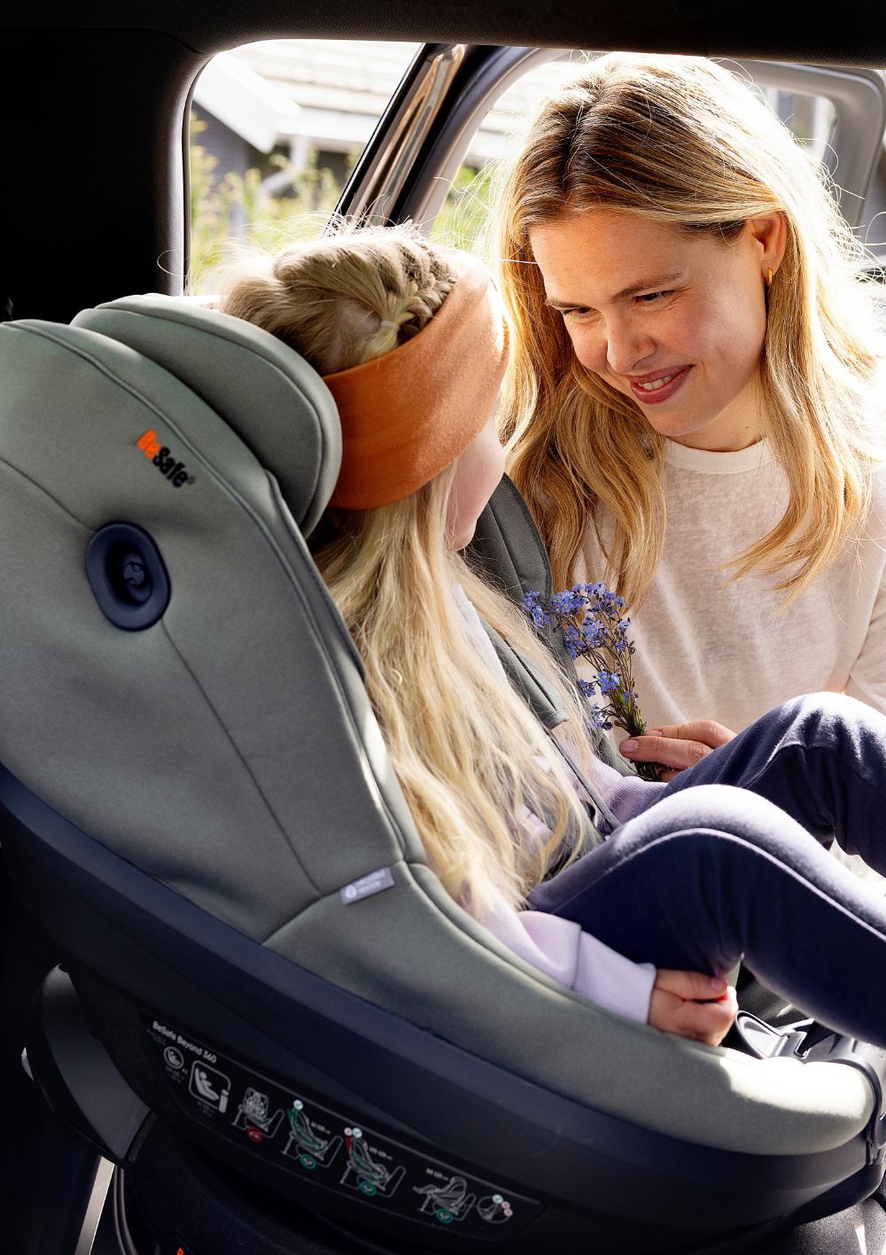 BeSafe Kindersitz 'Beyond2 360' Meadow Green SoftBreeze