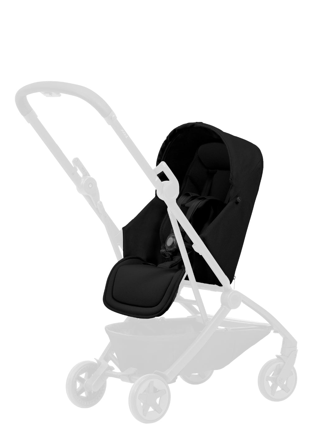 Joolz Neugeborenen-Sitz 'Aer2 Nest to Seat' Space Black