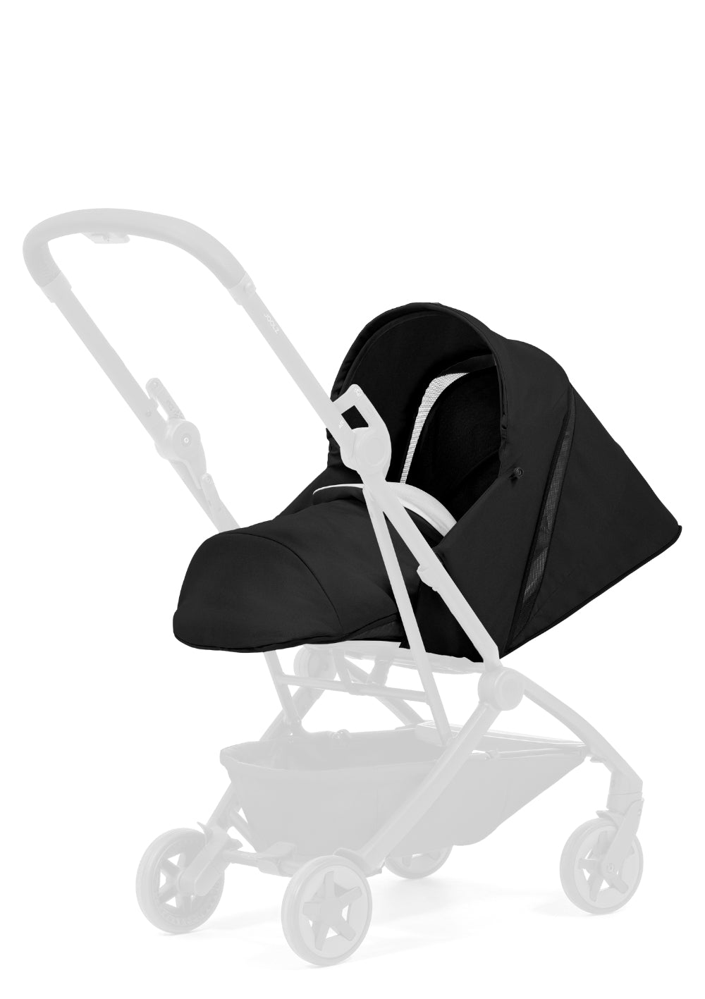 Joolz Neugeborenen-Sitz 'Aer2 Nest to Seat' Space Black