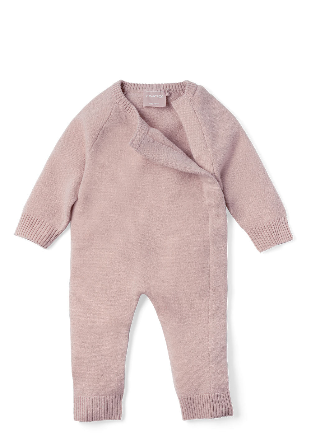 nuna Cashmere Strampler dusty mauve