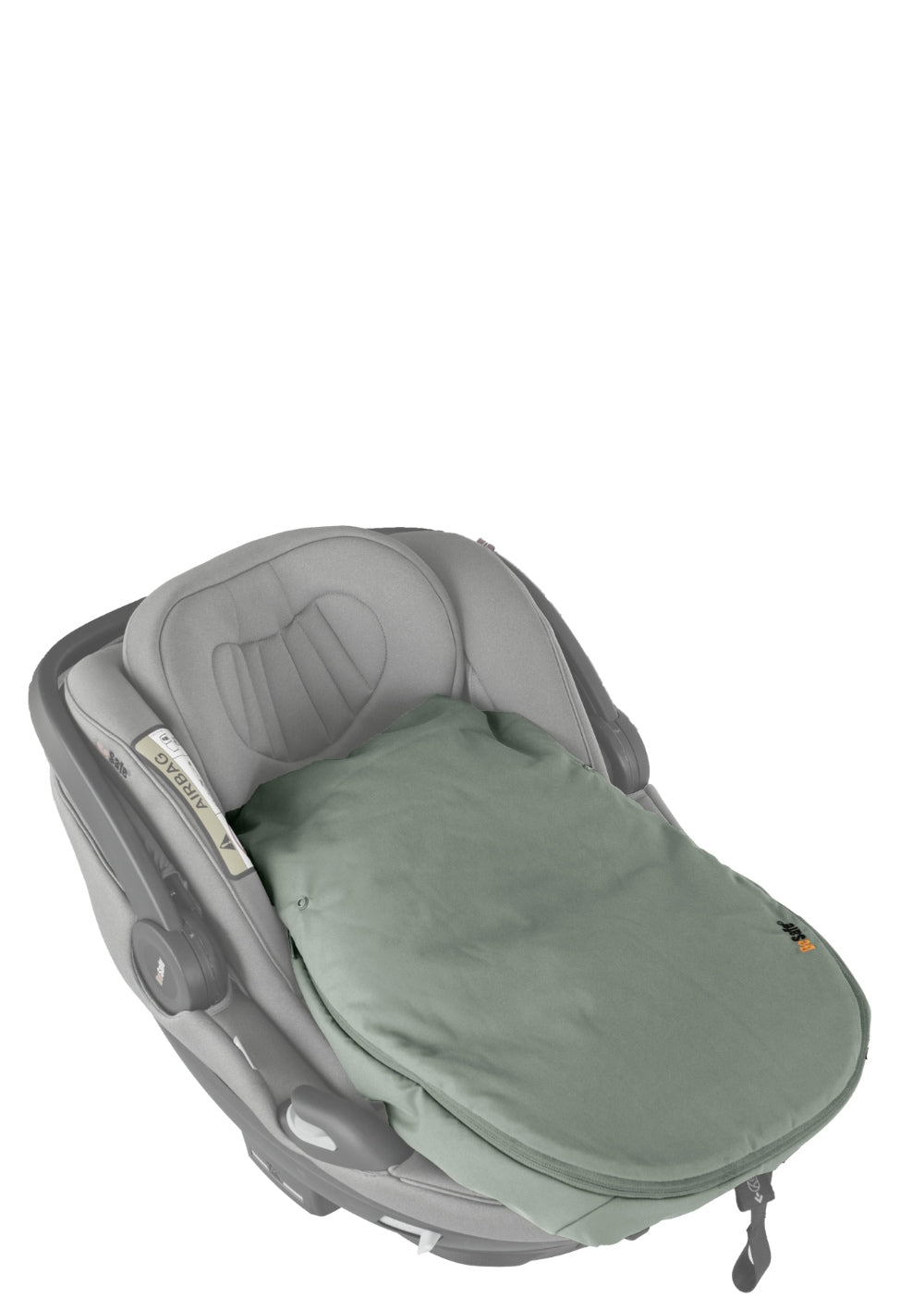 BeSafe Wind & Weather Cover für Babyschale 'Go Beyond' Meadow Green