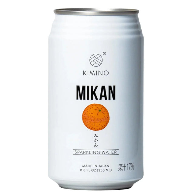 KIMINO SPARKLING WATER MIKAN CAN 11.8 FZ/350ML - GOHAN Market