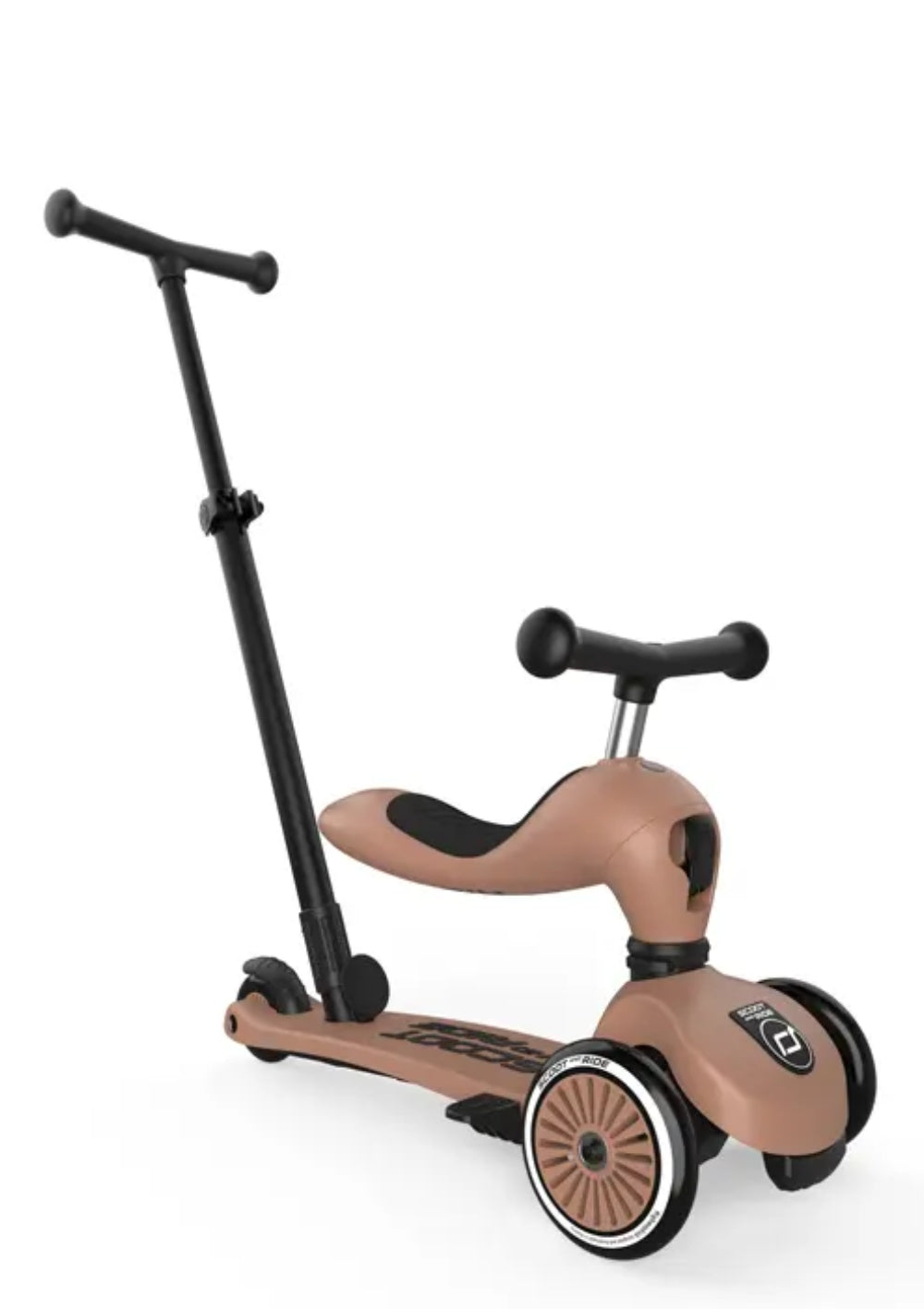 Scoot and Ride 2in1 Kickboard 'Highwaykick 1 Push & Go' mocha
