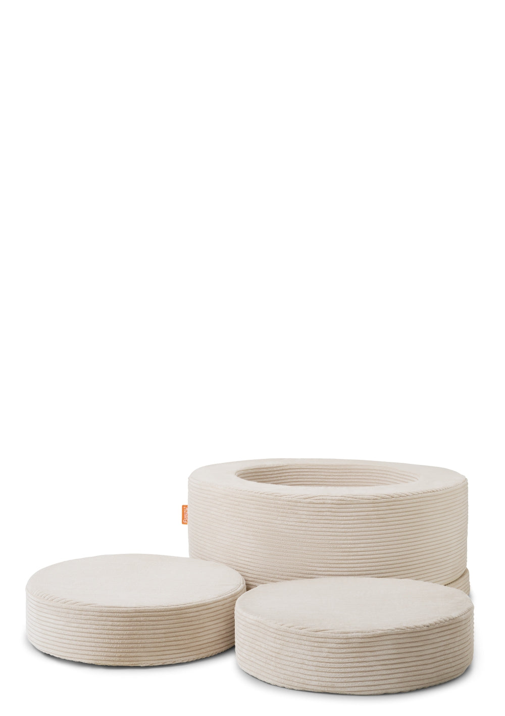 Funzy Donut Cord Creme Beige