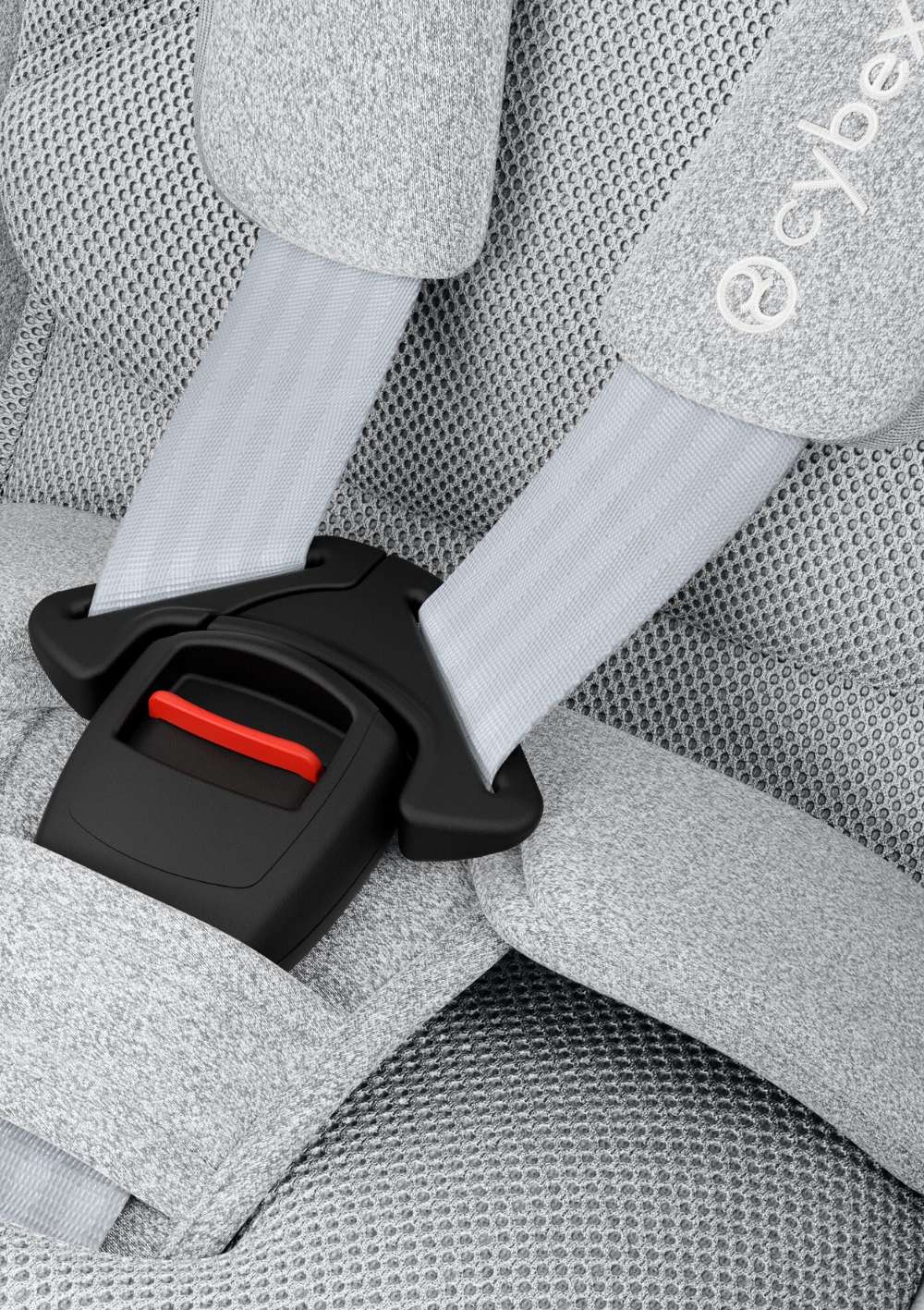 Cybex Kindersitz 'Sirona Ti i-Size PLUS' Platinum White – magnetischer Gurt