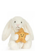 Hase Kuscheltier 'Bunny mit Stern' Cream