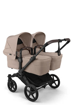 Bugaboo Zwillingskinderwagen 'Donkey 6 Twin' Desert Taupe Mélange