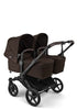 Zwillingswagen-Set 'Donkey 6 Twin' Cocoa Brown