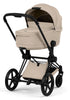 Kinderwagen-Set 'Priam Comfort' Cozy Beige / Matt Black Frame
