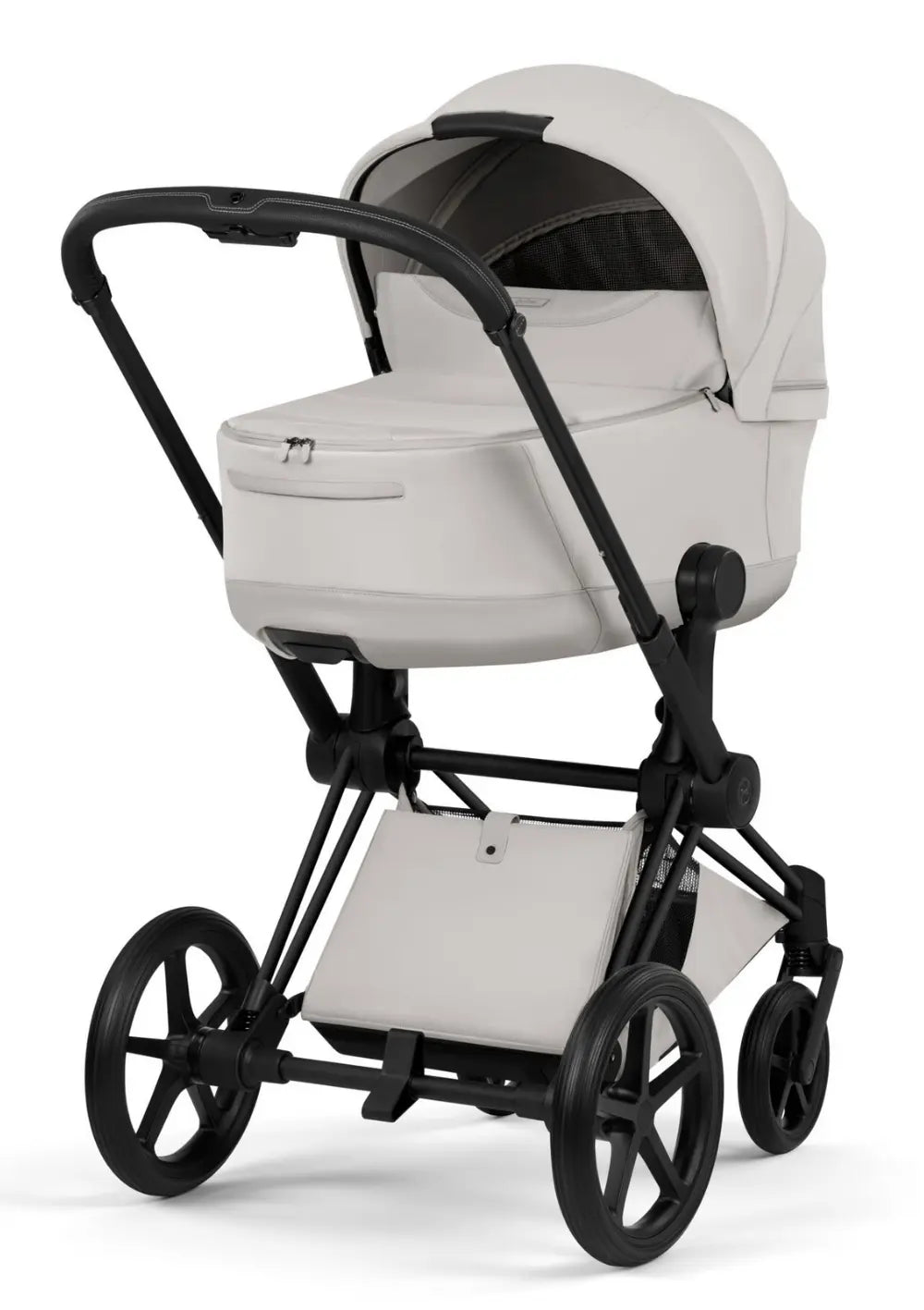 Cybex Kinderwagen-Set 'Priam Style' City Grey (Frame Matt Black)