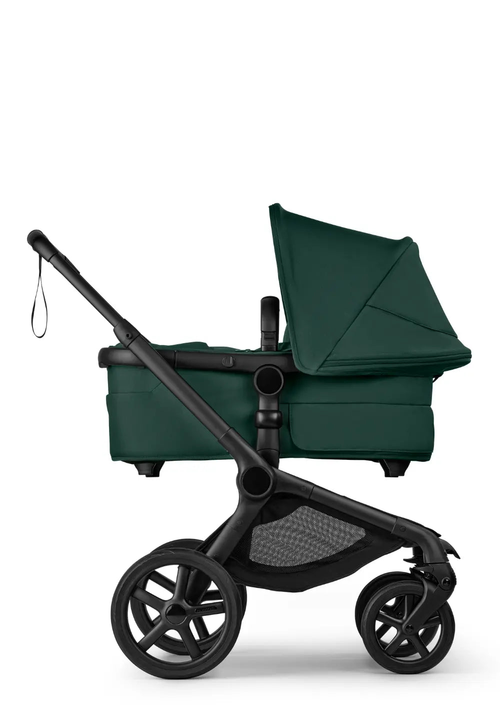 Bugaboo Fox 5 Renew Kinderwagen-Set Schwarz / Fern Green