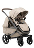 Geschwister-Kinderwagen-Set 'Geo5 Double' Sandy Taupe