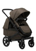 Geschwister-Kinderwagen-Set 'Geo5 Double' Hazel Brown