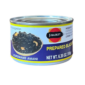 J-BASKET PREPARED BLACK SOYBEANS 6.35OZ(180G) KUROMAME - GOHAN Market