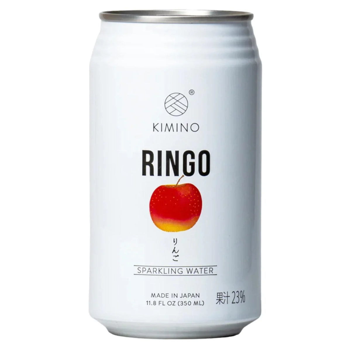 KIMINO SPARKLING WATER RINGO CAN 11.8 FZ/350ML - GOHAN Market