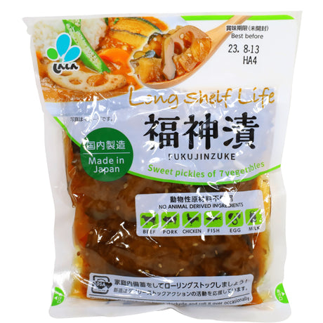 PICKLED VEGETABLES FUKUJIN ZUKE MADE IN JAPAN 5.2OZ/150G