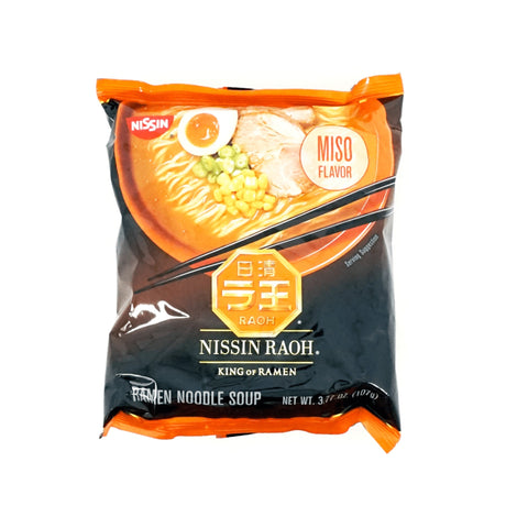 NISSIN RAOH KING OF RAMEN MISO FLAVOR 3.77OZ/107G