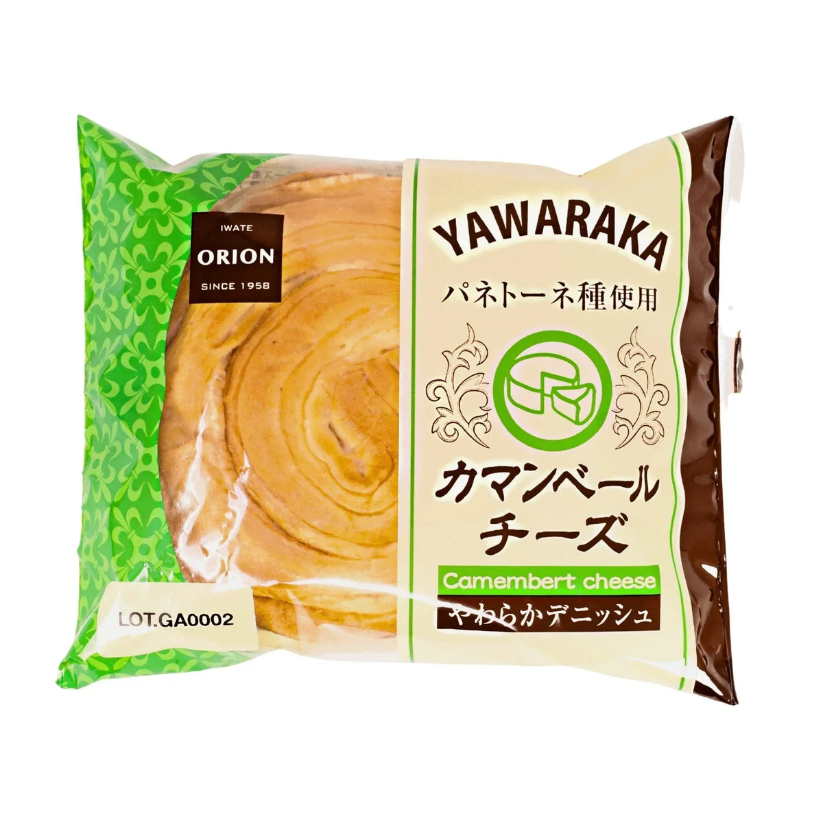 ORION CAMEMBERT CHEESE BREAD 3.0OZ/85G