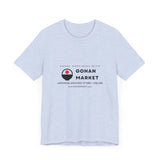 GOHAN MARKET Unisex Jersey Short Sleeve Tee